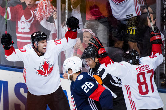 Bläddra bland fler bilder av Ishockey, World Cup of Hockey, Dag 4, Kanada - USA