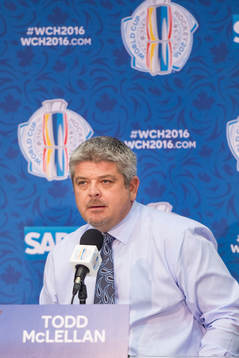 Nordamerikas förbundskapten Todd McLellan