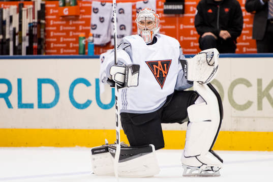 Nordamerikas målvakt Connor Hellebuyck