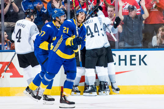 Sveriges Loui Eriksson deppar samtidigt som Nordamerikas