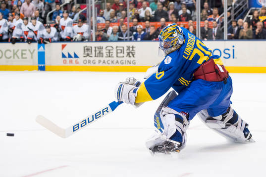 Sveriges målvakt Henrik Lundqvist
