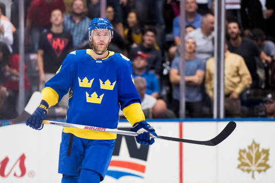 Sveriges Mattias Ekholm deppar