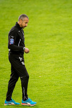 Helsingborgs manager Henrik Larsson