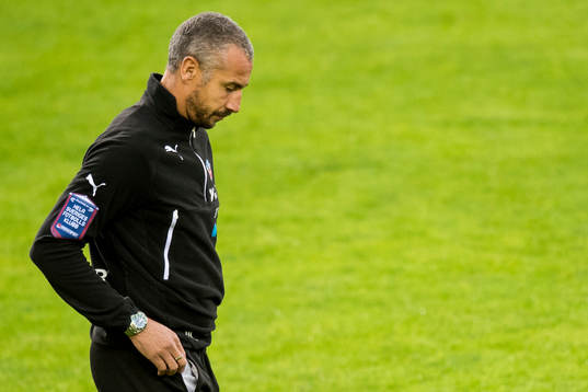 Helsingborgs manager Henrik Larsson