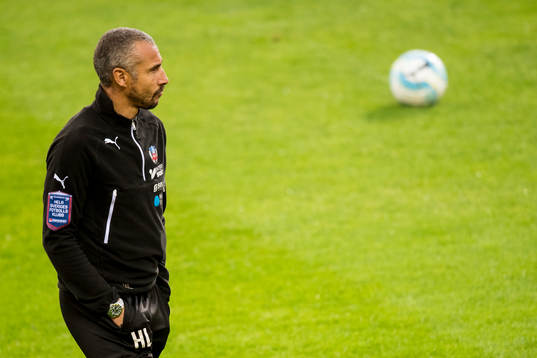 Helsingborgs manager Henrik Larsson
