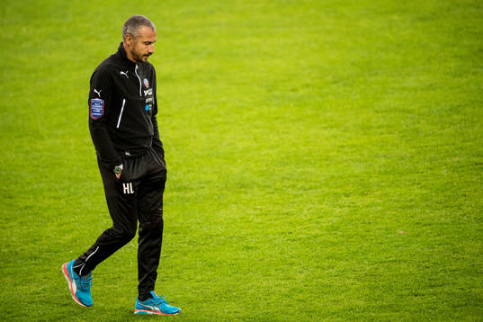 Helsingborgs manager Henrik Larsson