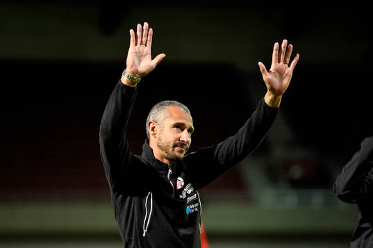 Helsingborgs manager Henrik Larsson tackar publiken