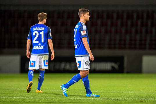 Sundsvalls Eric Larsson och Mauricio Albornoz deppar