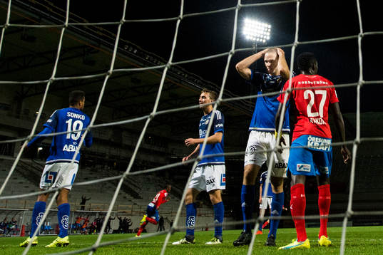Sundsvalls Smajl Suljevic och Dennis Olsson deppar