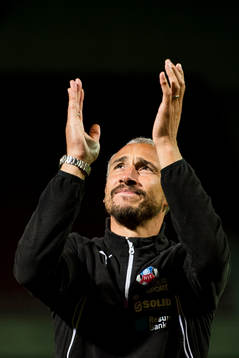 Helsingborgs manager Henrik Larsson tackar publiken
