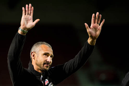 Helsingborgs manager Henrik Larsson tackar publiken
