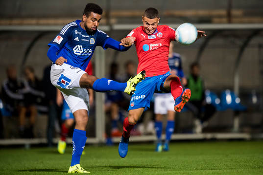 Sundsvalls Noah Sonko Sundberg och Helsingborgs Jordan