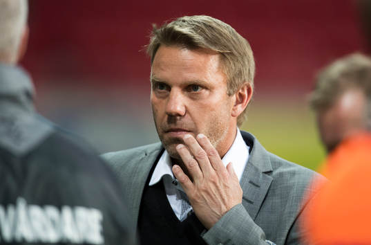Falkenbergs tränare Hans Eklund