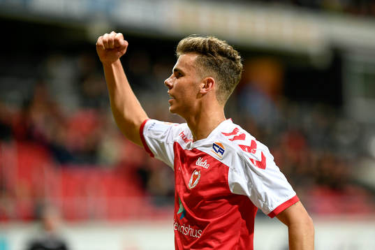 Kalmars Herman Hallberg jublar
