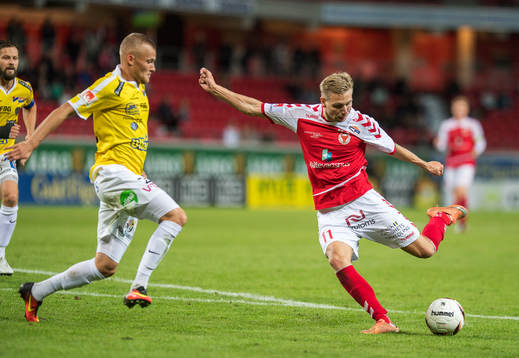 Kalmars Jonathan Ring och Falkenbergs Rasmus Sjöstedt