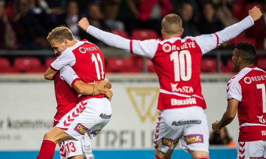 Kalmars Emin Nouri, Jonathan Ring, Tobias Eriksson och