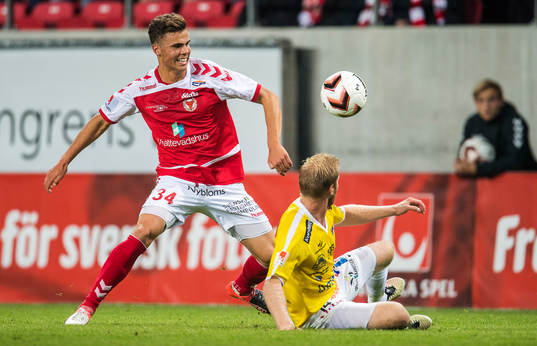 Kalmars Herman Hallberg och Falkenbergs Per Karlsson
