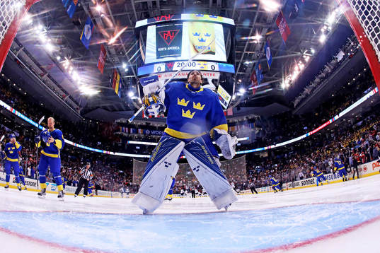 Sveriges målvakt Henrik Lundqvist