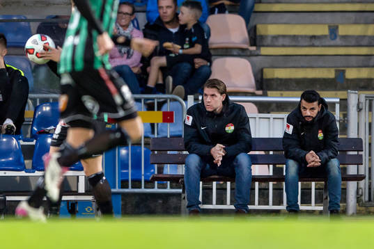 Dalkurds assisterande tränare Johan Sandahl och