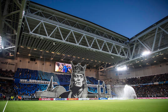 Djurgårdsklackens tifo