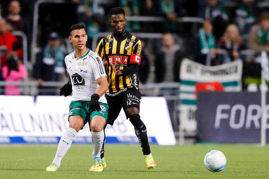 Hammarbys Alexssander Medeiros de Azeredo och Häckens