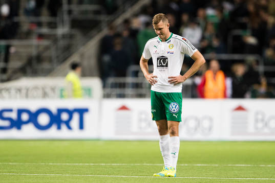 Hammarbys Richard Magyar deppar