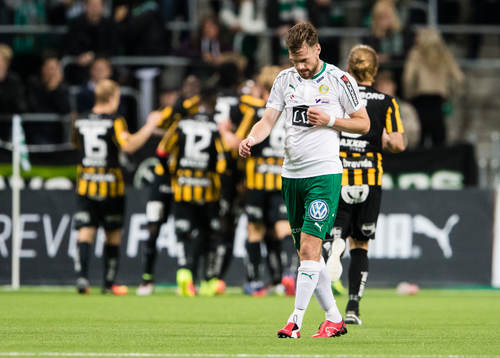 Hammarbys Arnór Smárason deppar