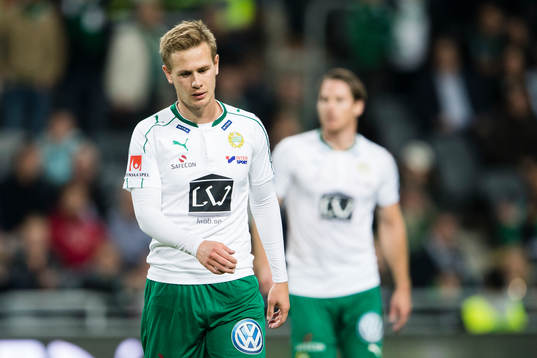 Hammarbys Erik Israelsson deppar