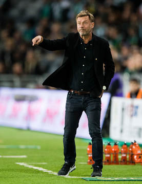 Häckens tränare Peter Gerhardsson