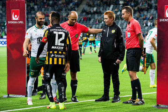 Hammarbys Kennedy Bakircioglu och Häckens Mohammed