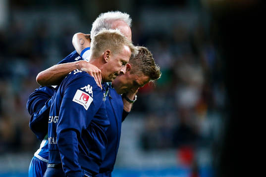 IFK Göteborgs Sören Rieks tvingas lämna planen