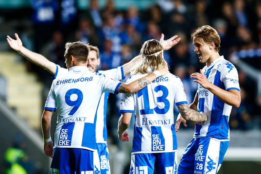 IFK Göteborgs Elias Mar Omarsson jublar