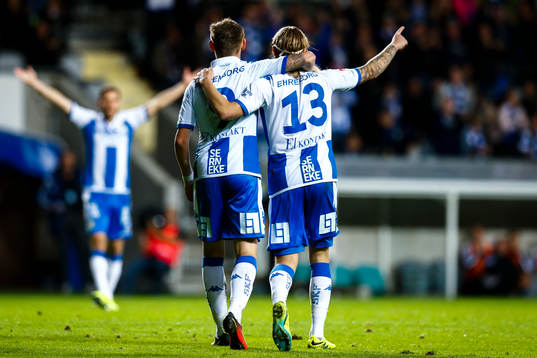 IFK Göteborgs Elias Mar Omarsson jublar
