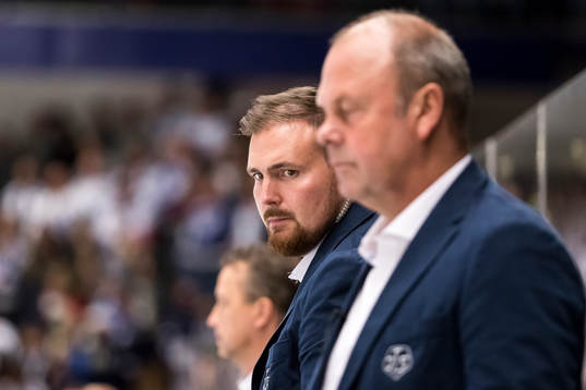 Leksands assisterande tränare Gereon Dahlgren  i