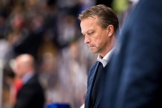 Leksands assisterande tränare Örjan Lindmark   i