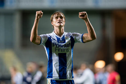 IFK Göteborgs Thomas Rogne jublar