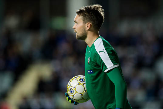 Örebros målvakt Oscar Jansson