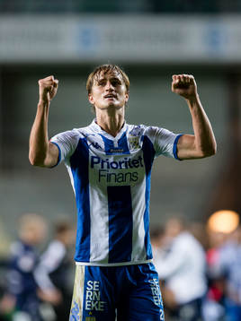 IFK Göteborgs Thomas Rogne jublar