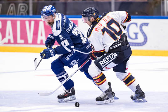 Leksands Tommi Paakkolanvaara Djurgårdens Jeff Tambellini