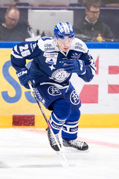 Leksands Patrik Norén   i ishockeymatchen i SHL mellan