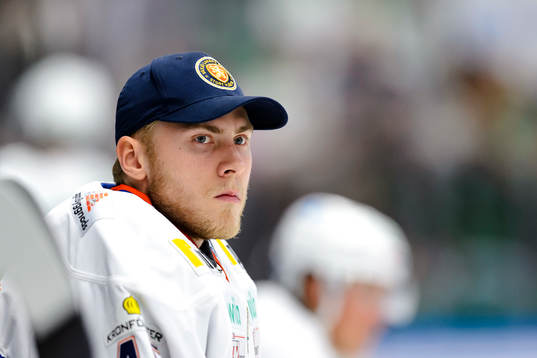 Växjös målvakt Viktor Andrén