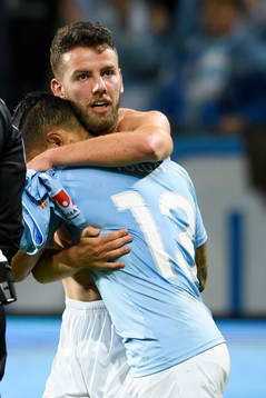 Malmö FFs Erdal Rakip Erdal Rakip jublar