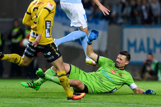 Elfsborgs målvakt Kevin Stuhr Ellegaard