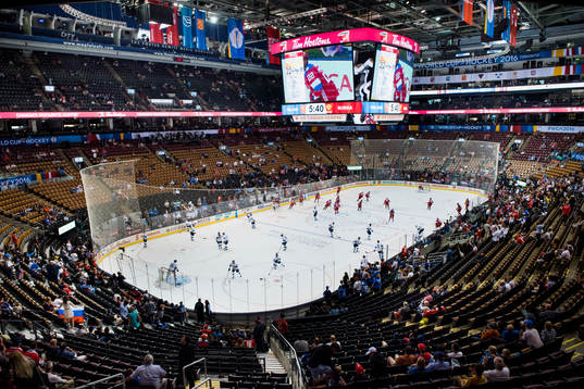 Interiör över Air Canada Center