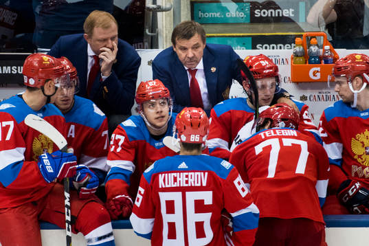 Rysslands förbundskapten Oleg Znarok