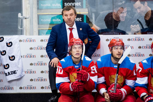 Rysslands förbundskapten Oleg Znarok