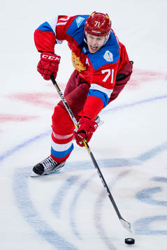 Rysslands Evgeni Malkin