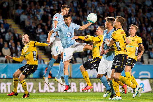Malmö FFs Behrang Safari och Alexander Jeremejeff oroar