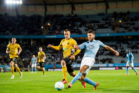 Malmö FFs Erdal Rakip och Elfsborgs Jesper Manns