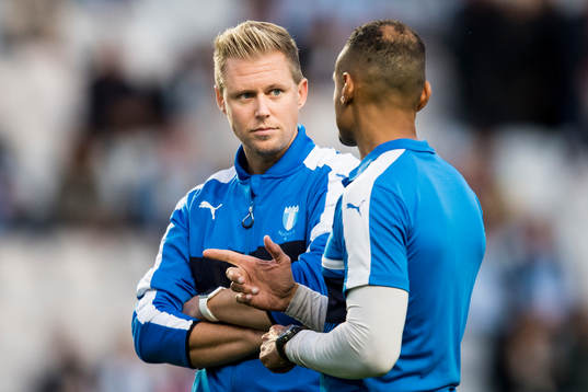Malmö FFs sjukgymnast Jesper Robertsson